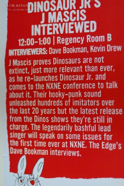 J Mascis at NXNE 2007
