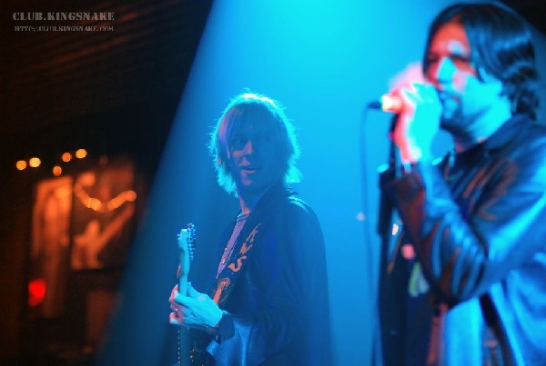 Kenny Wayne Shepherd with Hubert Sumlin at Antone's.  SXSW 2007