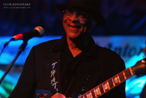 Kenny Wayne Shepherd with Hubert Sumlin at Antone's.  SXSW 2007