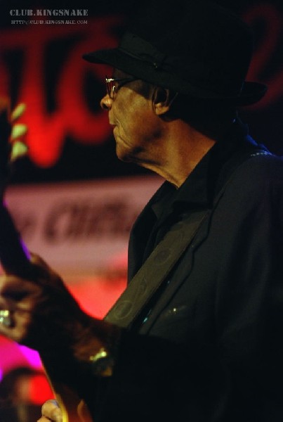 Kenny Wayne Shepherd with Hubert Sumlin at Antone's.  SXSW 2007
