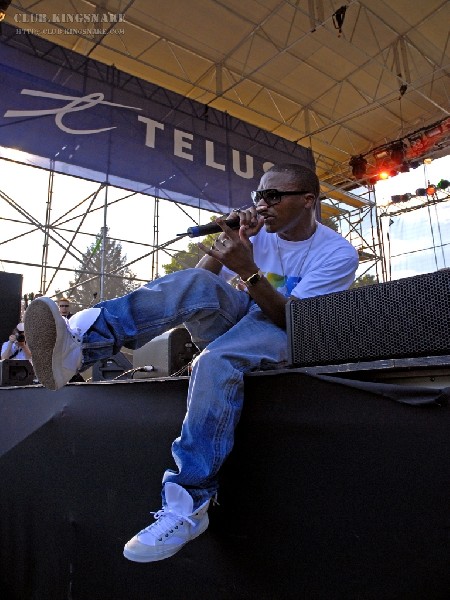 Lupe Fiasco at Wakestock 2007.  July 29, 2007