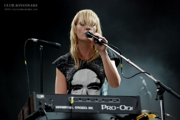 Metric at The Virgin Festival, Toronto.