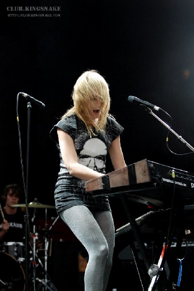 Metric at The Virgin Festival, Toronto.