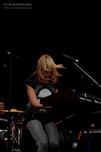 Metric at The Virgin Festival, Toronto.