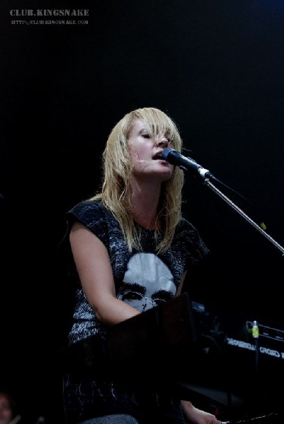 Metric at The Virgin Festival, Toronto.