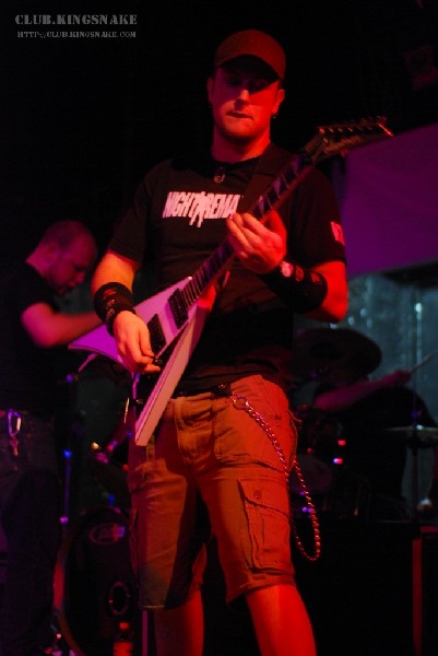 Man With Target at the Academy Threatre, Lindsay Ontario