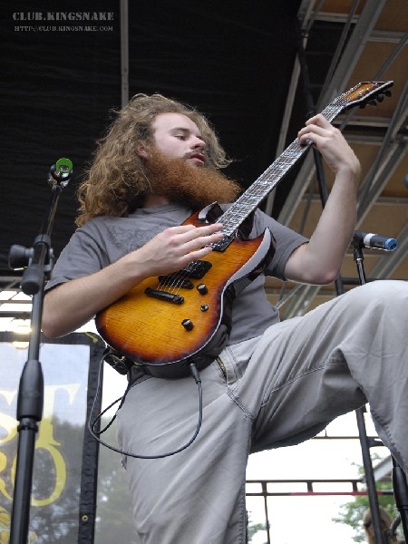 Protest The Hero at Wakestock 2007.  July 27, 2007