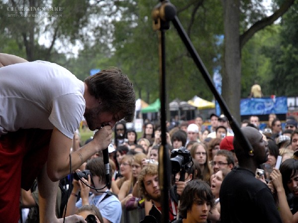 Protest The Hero at Wakestock 2007.  July 27, 2007