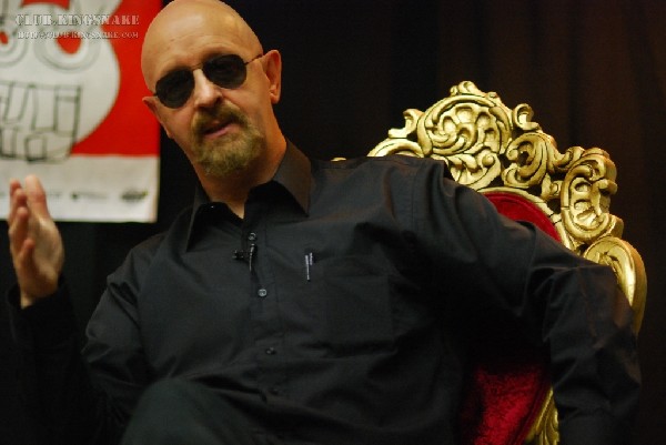 Rob Halford and Sam Dunn at NXNE 2007