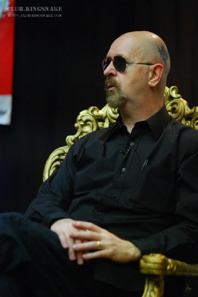 Rob Halford and Sam Dunn at NXNE 2007