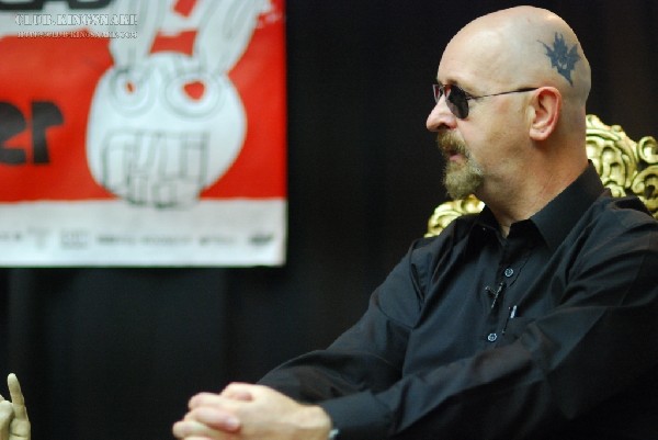 Rob Halford and Sam Dunn at NXNE 2007