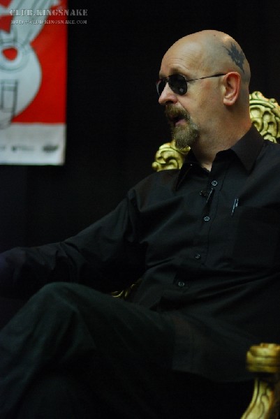 Rob Halford and Sam Dunn at NXNE 2007