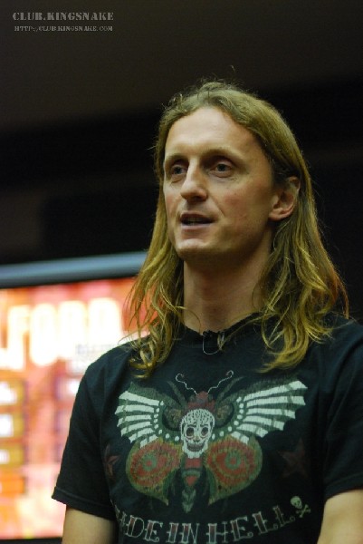 Rob Halford and Sam Dunn at NXNE 2007