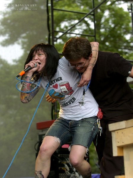 I Hate Sally at Wakestock 2007.  July 27, 2007