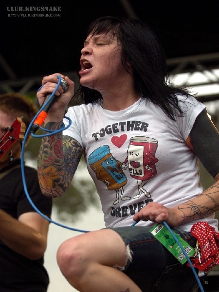 I Hate Sally at Wakestock 2007.  July 27, 2007