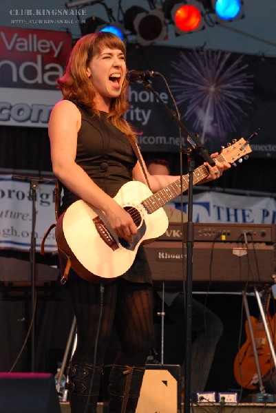 Serena Ryder at the Peterborugh Summer Festival of Lights