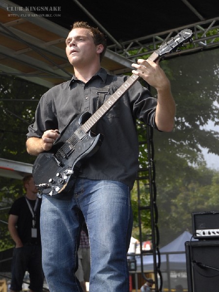 The End at Wakestock 2007.  July 28, 2007