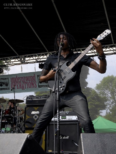The End at Wakestock 2007.  July 28, 2007