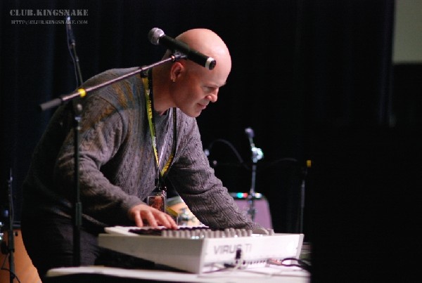 Thomas Dolby at the SESAC Day Stage Cafe. SXSW 2007