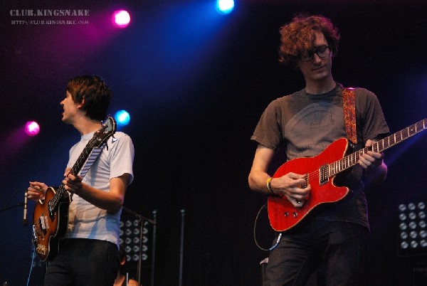 Voxtrot at The Virgin Festival, Toronto.
