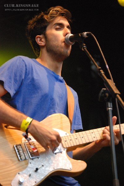 Voxtrot at The Virgin Festival, Toronto.