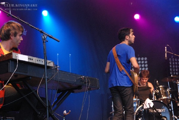 Voxtrot at The Virgin Festival, Toronto.