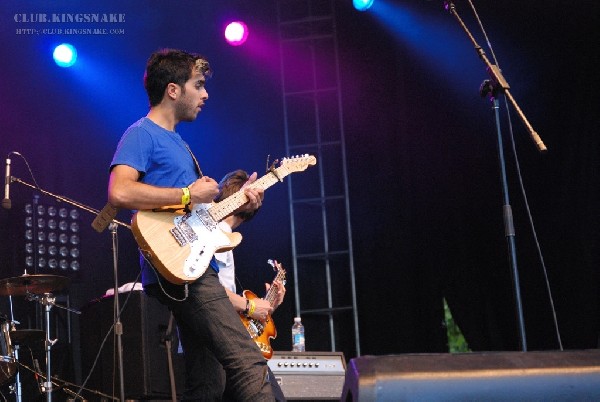 Voxtrot at The Virgin Festival, Toronto.