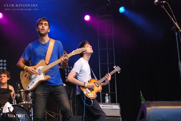 Voxtrot at The Virgin Festival, Toronto.