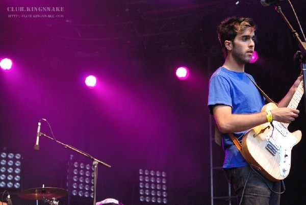 Voxtrot at The Virgin Festival, Toronto.