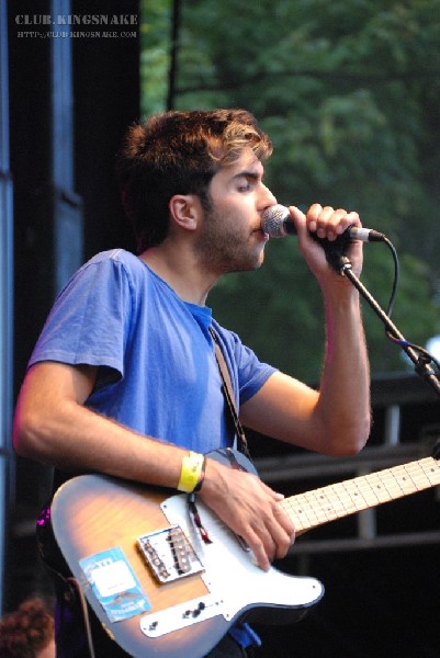 Voxtrot at The Virgin Festival, Toronto.