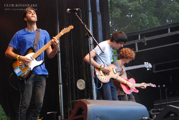 Voxtrot at The Virgin Festival, Toronto.