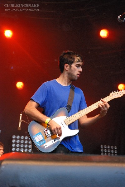 Voxtrot at The Virgin Festival, Toronto.