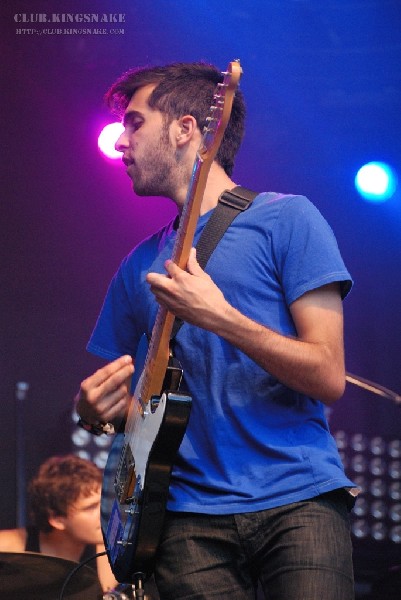 Voxtrot at The Virgin Festival, Toronto.