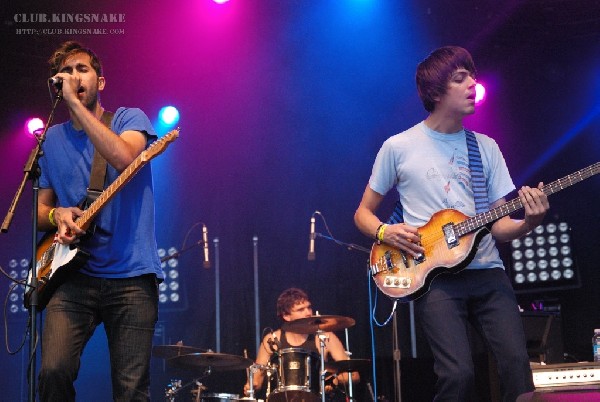 Voxtrot at The Virgin Festival, Toronto.