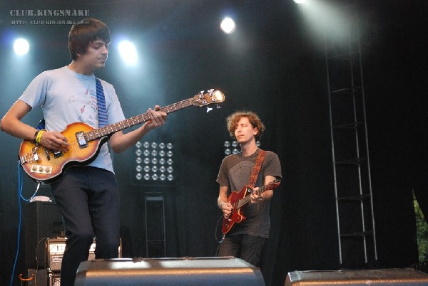 Voxtrot at The Virgin Festival, Toronto.
