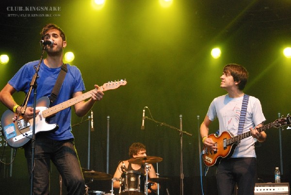 Voxtrot at The Virgin Festival, Toronto.