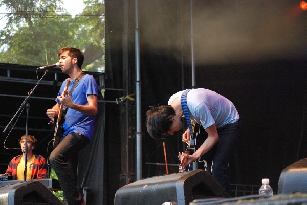 Voxtrot at The Virgin Festival, Toronto.