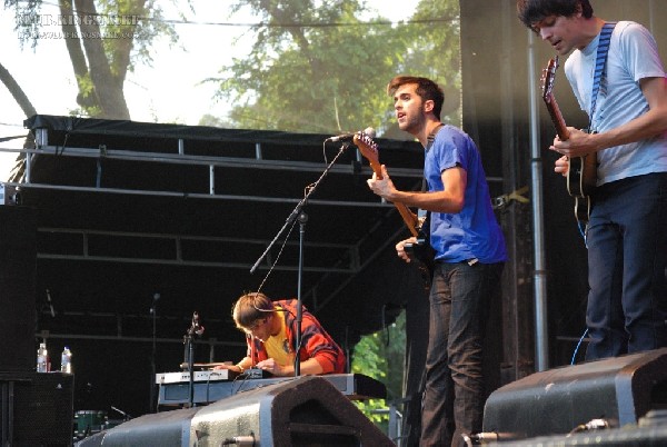 Voxtrot at The Virgin Festival, Toronto.