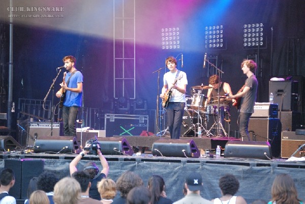 Voxtrot at The Virgin Festival, Toronto.