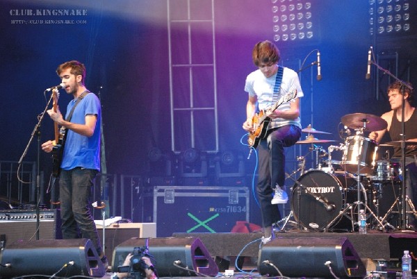 Voxtrot at The Virgin Festival, Toronto.