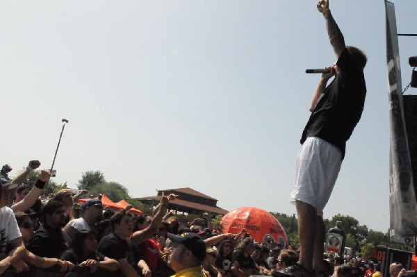 36 Crazyfists at the Mayhem Festival Verizon Wireless Amphitheater