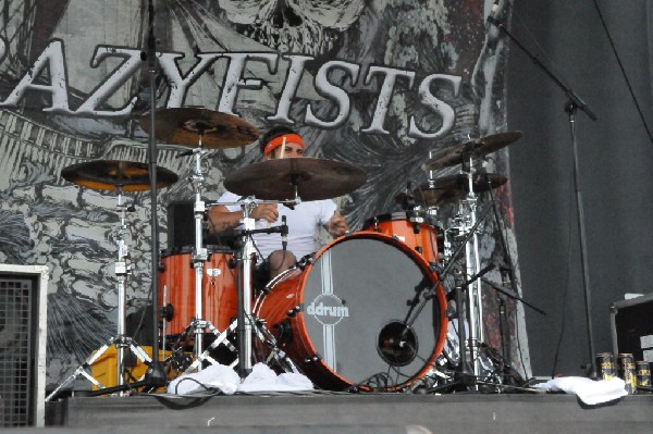 36 Crazyfists at the Mayhem Festival Verizon Wireless Amphitheater