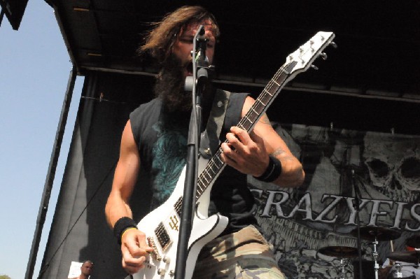 36 Crazyfists at the Mayhem Festival Verizon Wireless Amphitheater