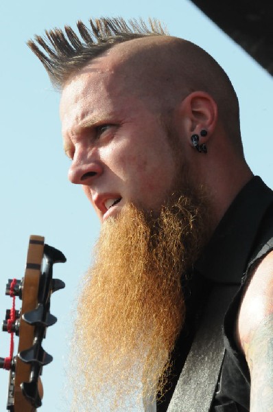 Five Finger Death Punch at the Mayhem Festival Verizon Wireless Amphitheate