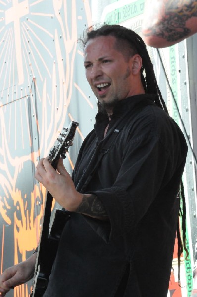 Five Finger Death Punch at the Mayhem Festival Verizon Wireless Amphitheate