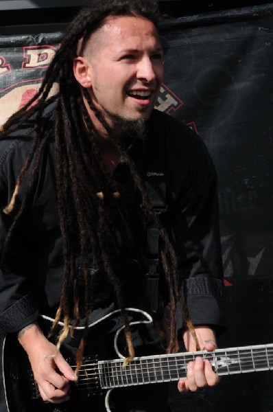 Five Finger Death Punch at the Mayhem Festival Verizon Wireless Amphitheate