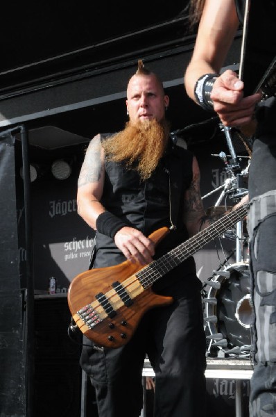 Five Finger Death Punch at the Mayhem Festival Verizon Wireless Amphitheate