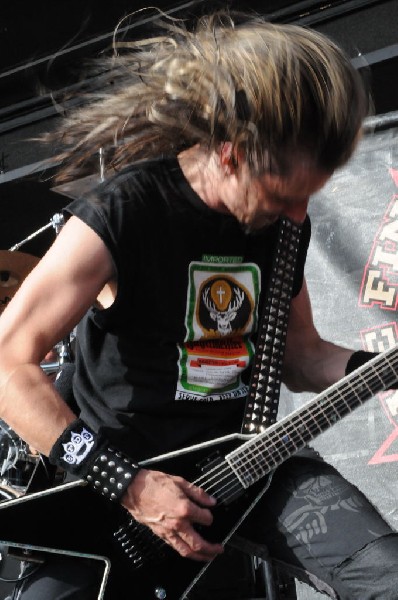 Five Finger Death Punch at the Mayhem Festival Verizon Wireless Amphitheate