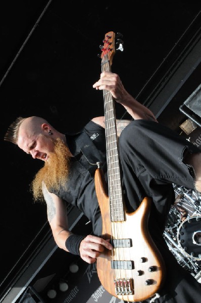 Five Finger Death Punch at the Mayhem Festival Verizon Wireless Amphitheate