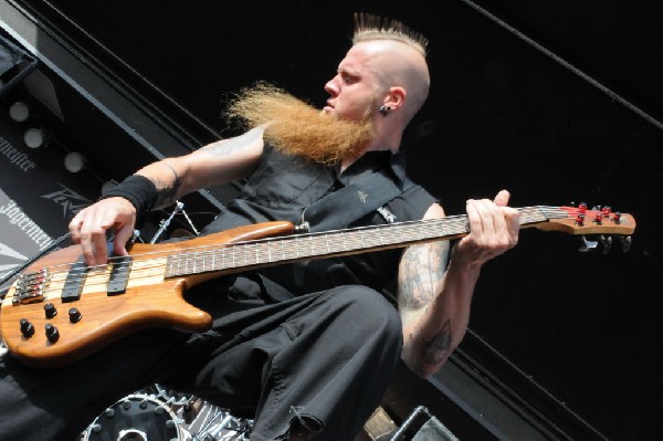 Five Finger Death Punch at the Mayhem Festival Verizon Wireless Amphitheate